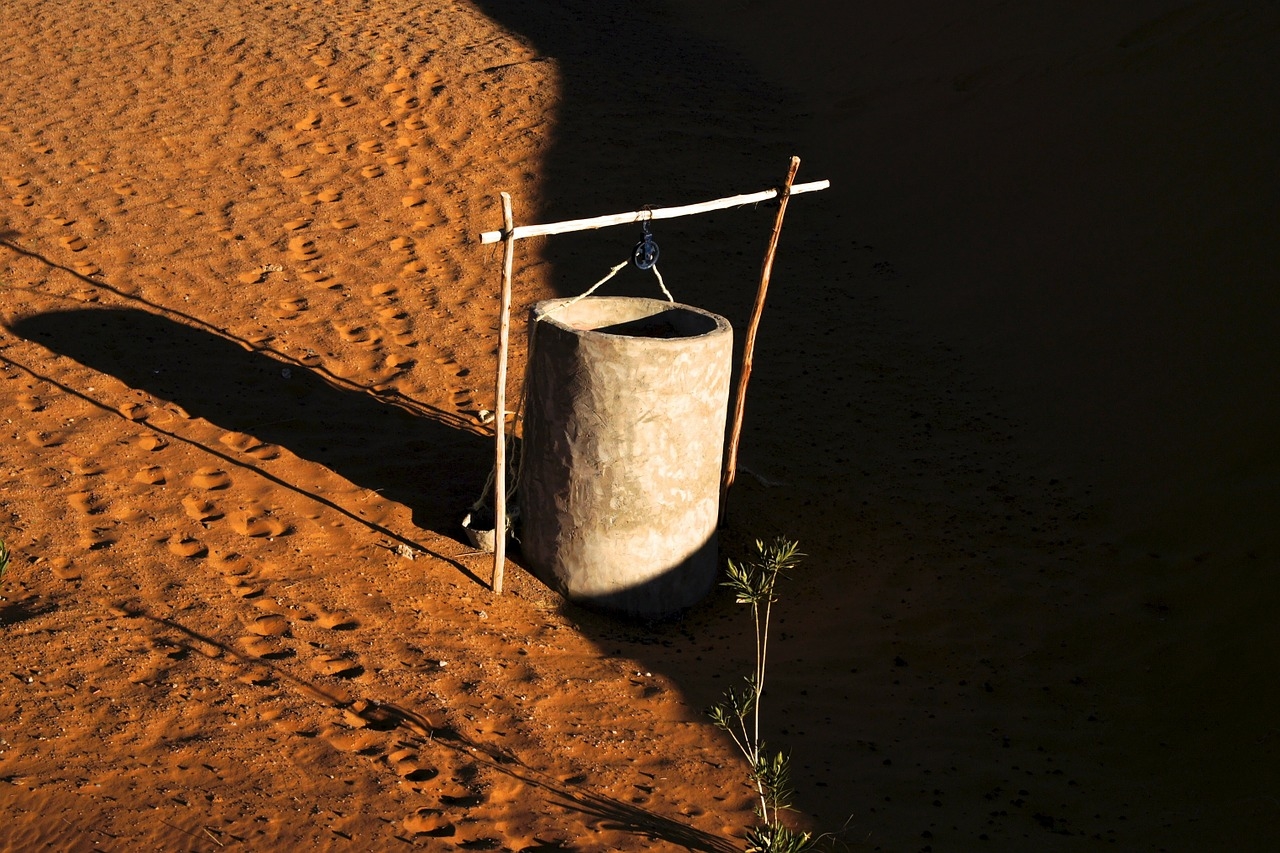 Brunnen in der Sahara: Michael Siebers - Pixabay